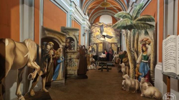 IL PRESEPE DI ALESSANDRO PASSARINO A PALAZZOLO VERCELLESE