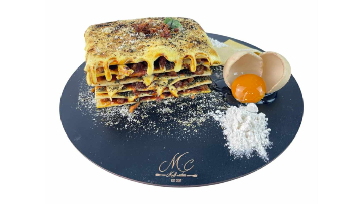 Lasagna Sugar Art