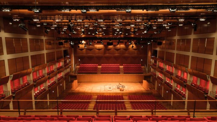 Auditorium del Lingotto a Torino - interno