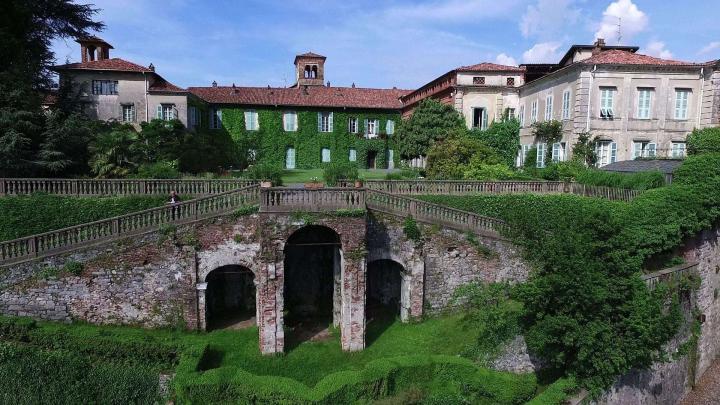 Biella, Palazzo La Marmora, giardino