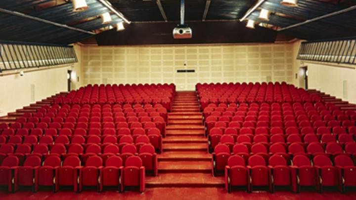 Interno dell'Aula magna del Politecnico di Torino (foto G. G. Ranieri)