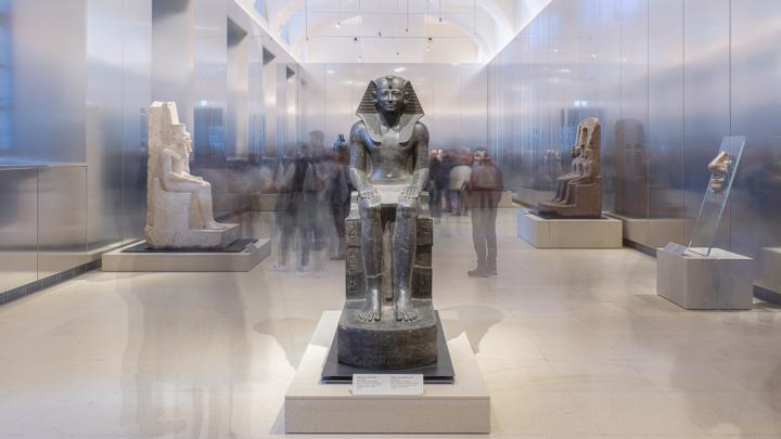 Immagine di una sala del Museo Egizio