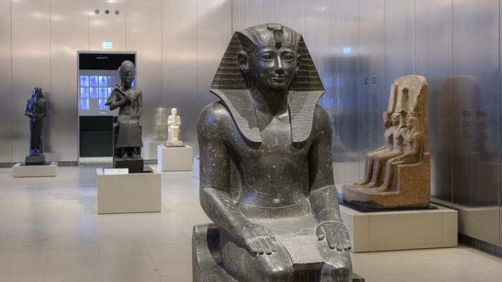 Immagine di una sala del Museo Egizio
